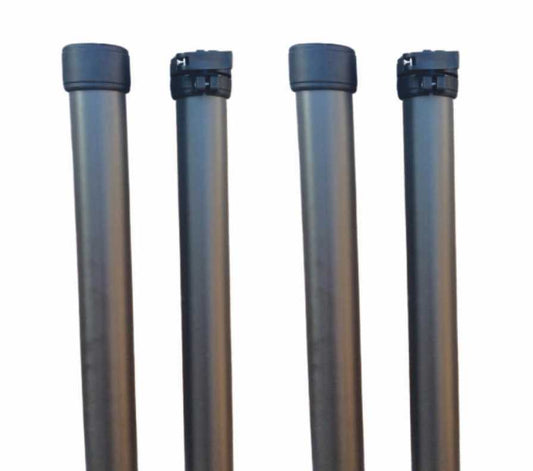 4 Pole Set (20ft) - WFP GUY 51MM Clamped Carbon Fibre Gutter Vacuum Poles 1.5M